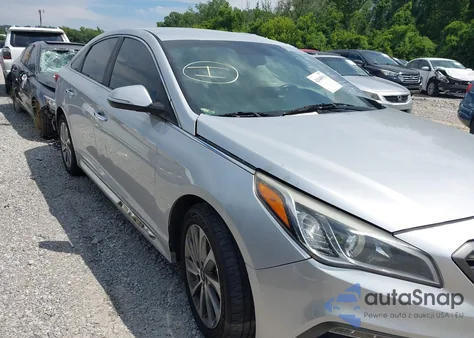 2015 Hyundai Sonata Sport z USA, uszkodzony, nr VIN 5NPE34AF7FH230704
